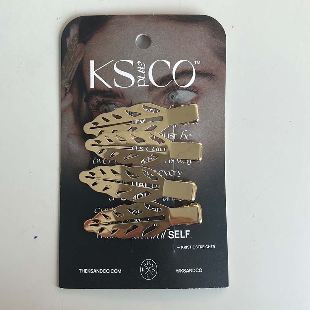 Leaf Hair Clips
